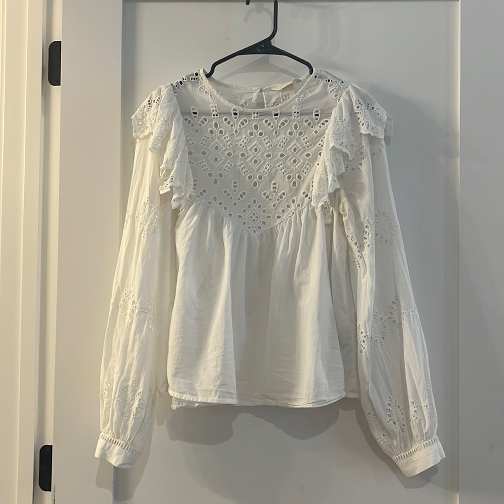 H&M Eyelet Top